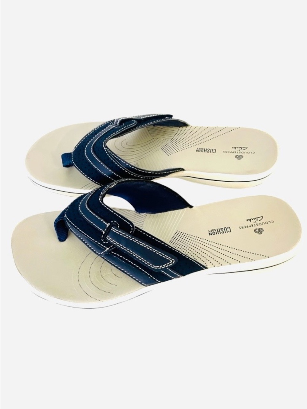 Clarks Navy Cloudsteppers Size 8